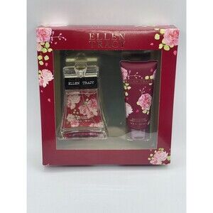 Ellen Tracy SENSATIONAL Gift Set - Eau De Parfum and Body Lotion 3.4FL OZ/EA NEW